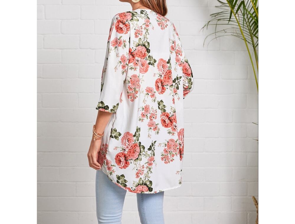 Emery Rose Floral Cardigan Size Small